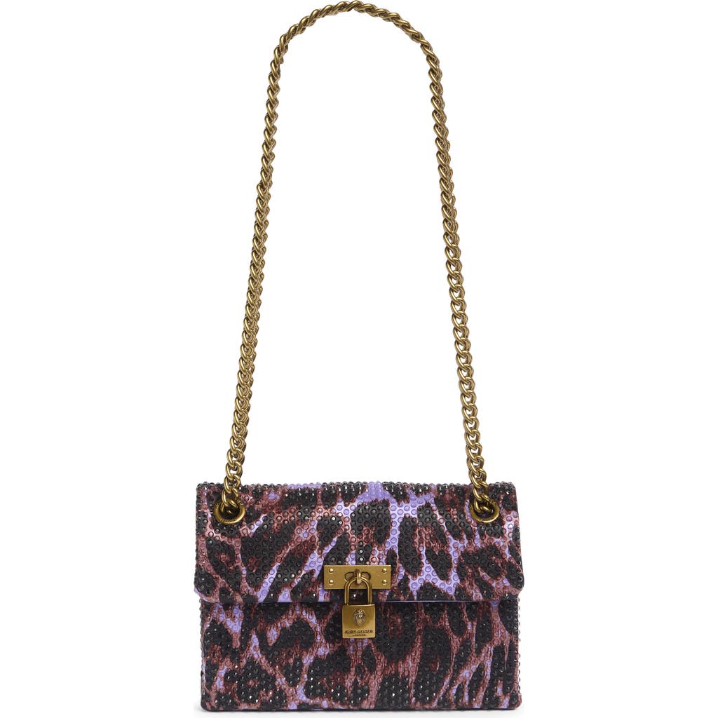 Kurt Geiger London Mini Brixton Crystal Satin Crossbody Bag