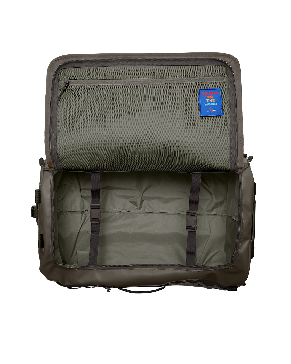 Baboon to the Moon NEW Go-Bag Roller - Big, Alternate, color, Charcoal