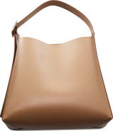 MANGO Buckle Detail Faux Leather Shopper
