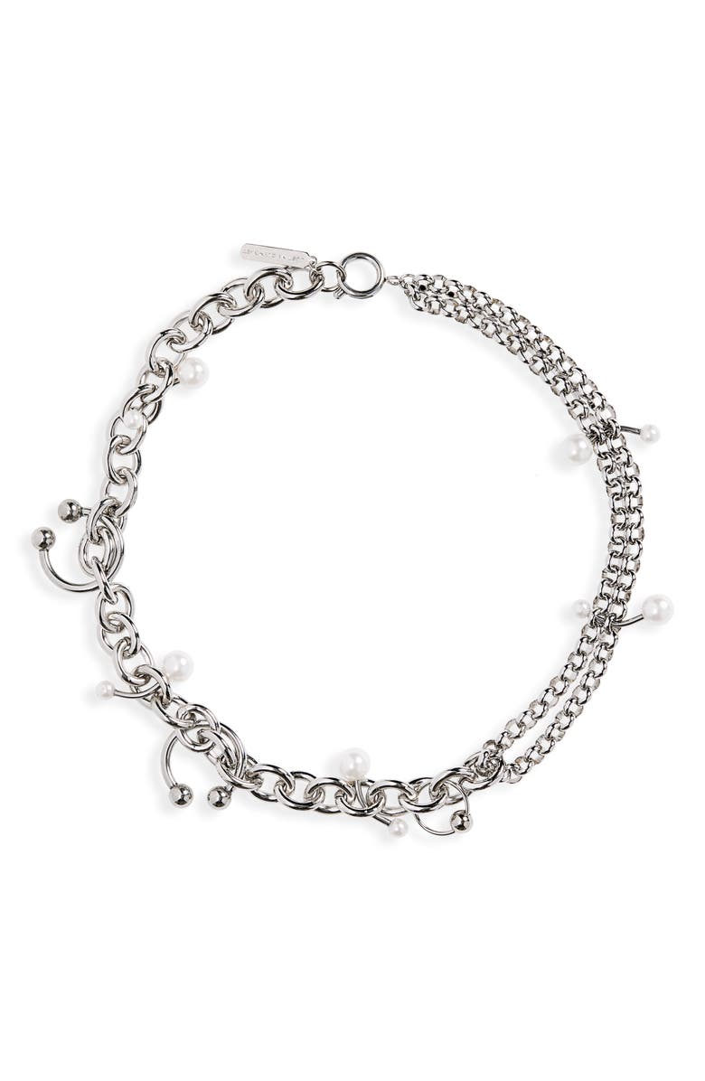 Justine Clenquet Holly Multichain Necklace, Main, color,