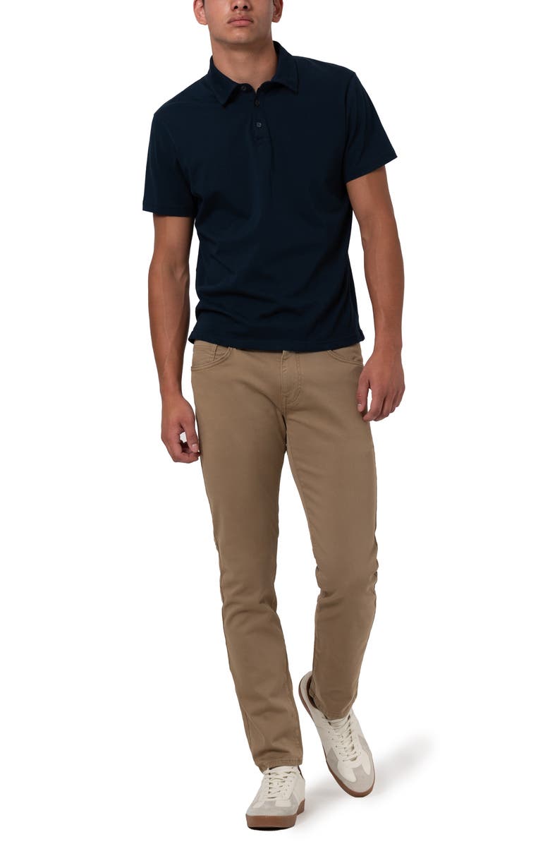 Mavi Jeans Zach Twill Straight Leg Pants, Alternate, color, Camel Twill