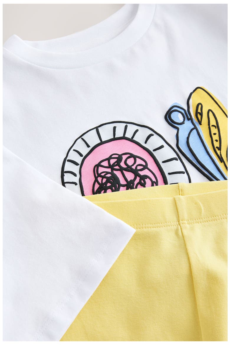 Kids' Graphic T-Shirt & Shorts Set, Alternate, color, MULTI