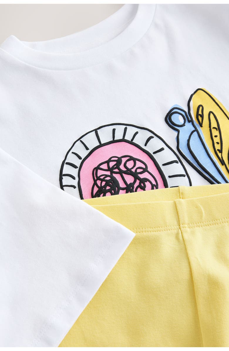 NEXT Kids' Graphic T-Shirt & Shorts Set, Alternate, color, Multi