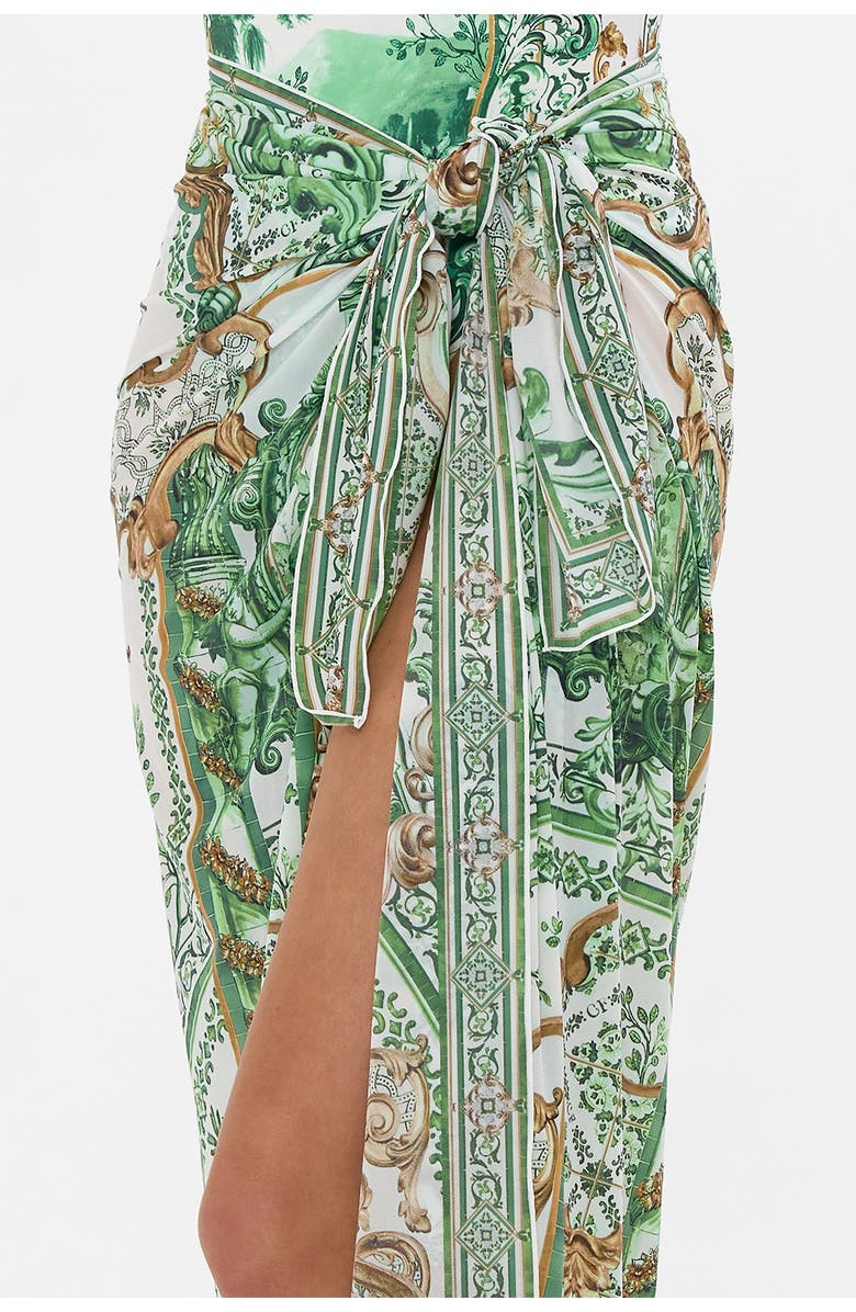 Camilla Long Sarong Corridor Of Calm, Alternate, color,