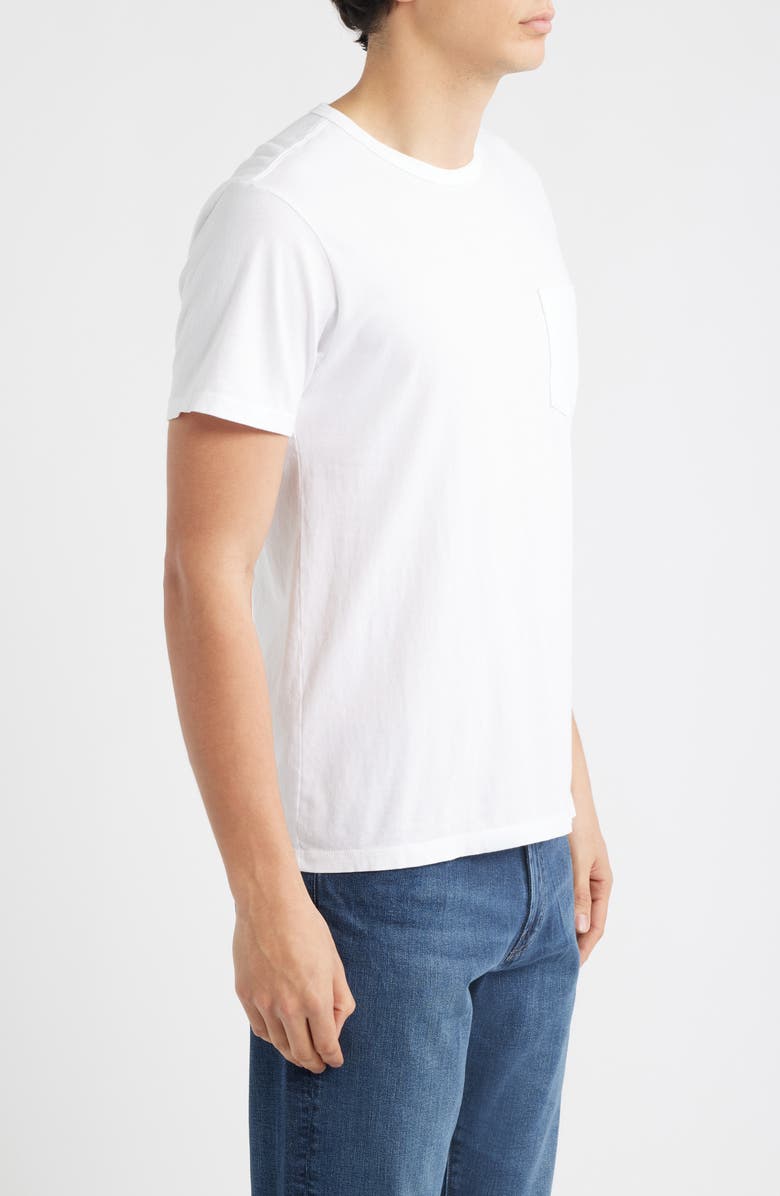 AG Nick Cotton Pocket T-Shirt, Alternate, color, White