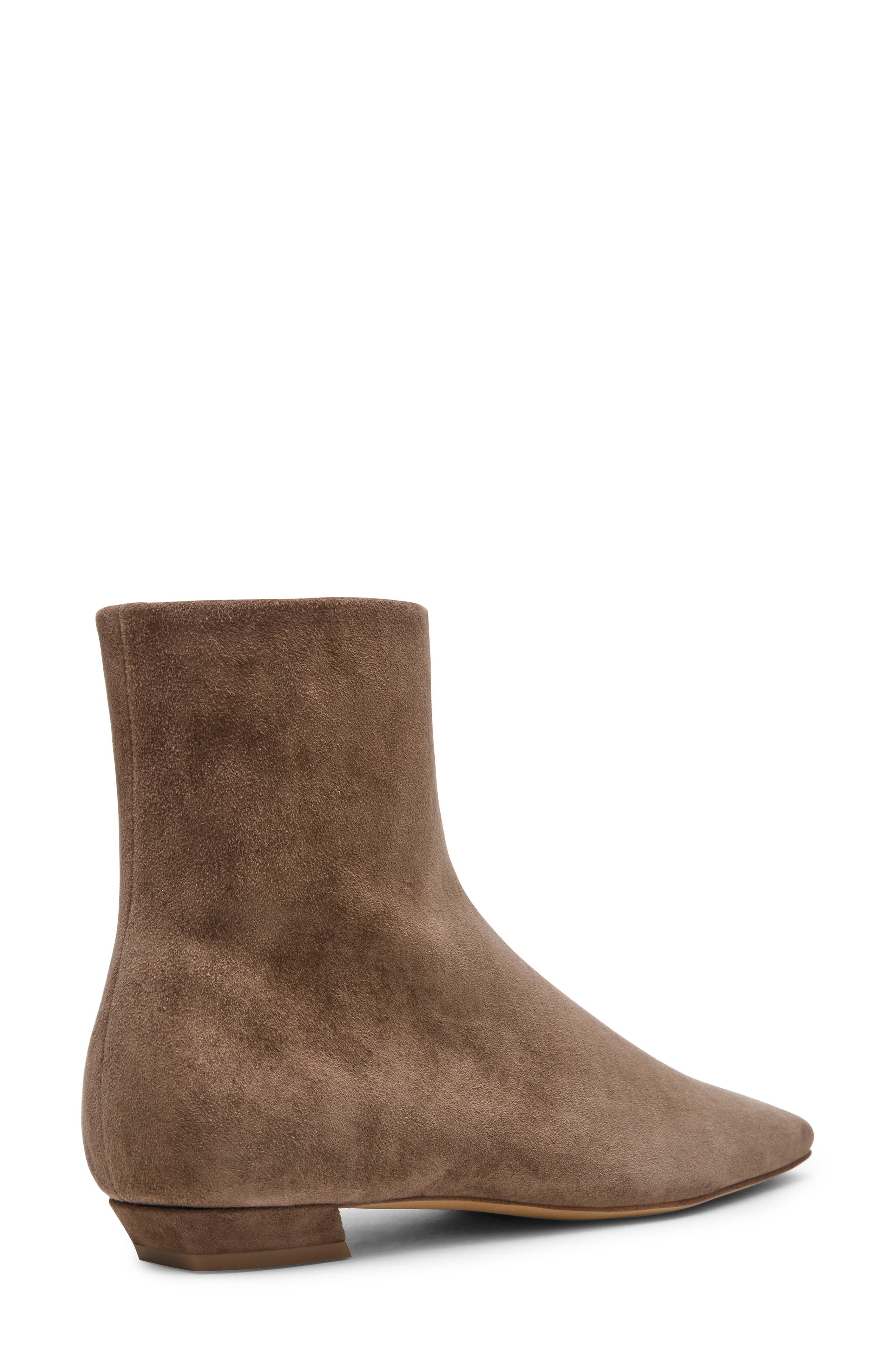 Zami Leather Bootie, Alternate, color, TAUPE SUEDE
