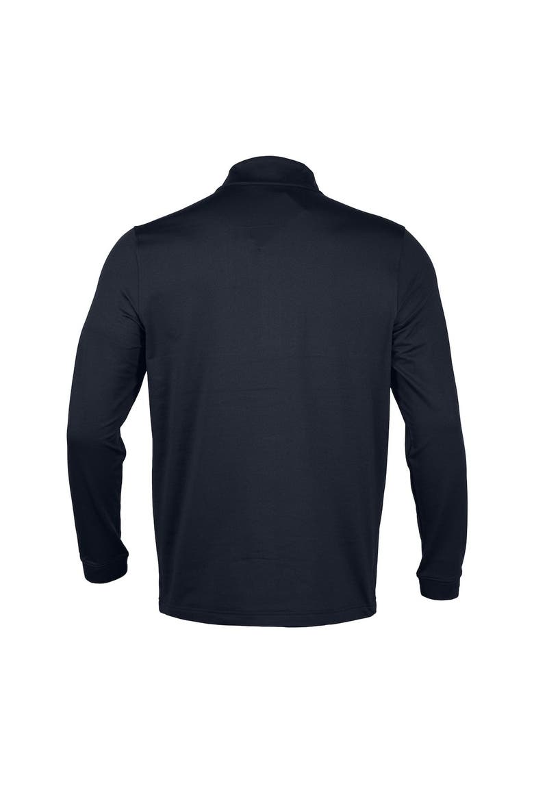 Men's Levelwear Navy Seattle Kraken NHL x PGA Scout Midlayer Quarter-Zip Pullover Top, Alternate, color, Navy