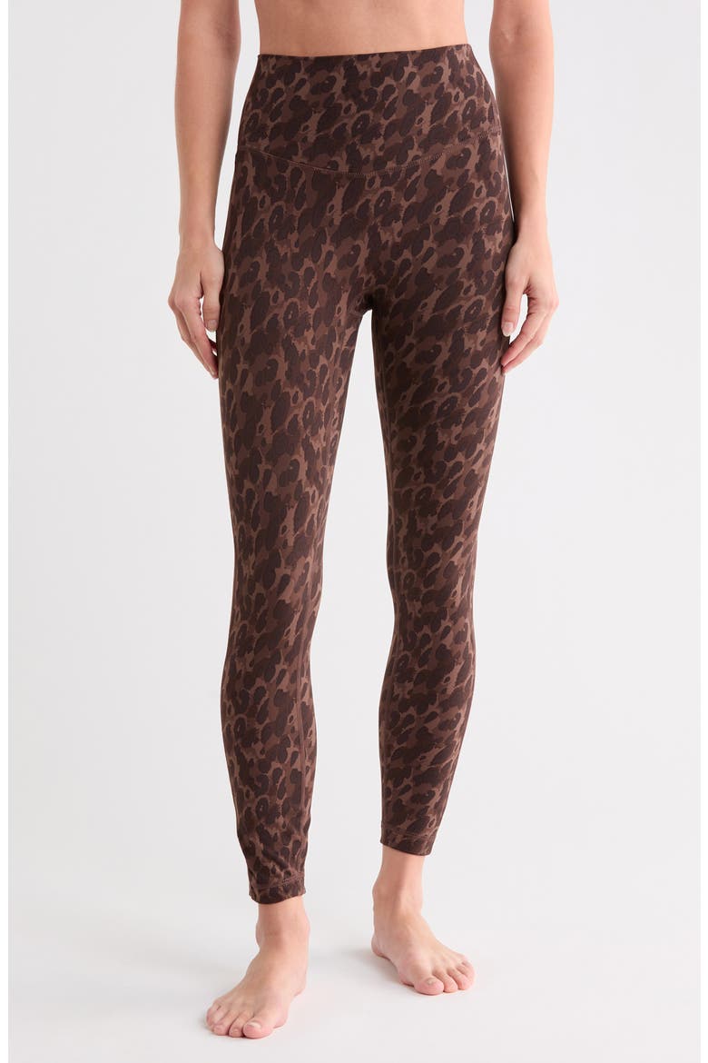 Everyday Flex High Waist Ankle Leggings, Main, color, PHANTOM LEOPARD BRACKEN