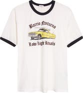 Second Layer Barrio Nocturno Cotton Ringer Graphic T-Shirt