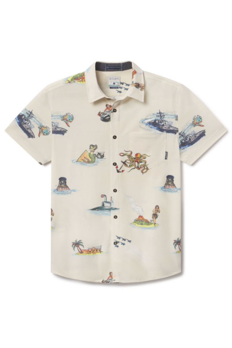 Sailor Stories - Vagabond Button Up, Main, color, Cream