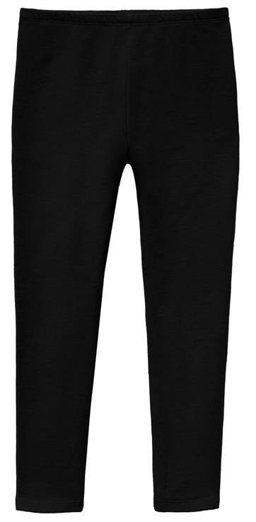 Girls Soft Fleece Stretch Leggings