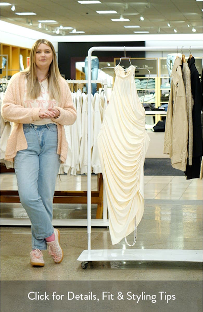 Strappy Open Back Cocktail Dress, sales video thumbnail