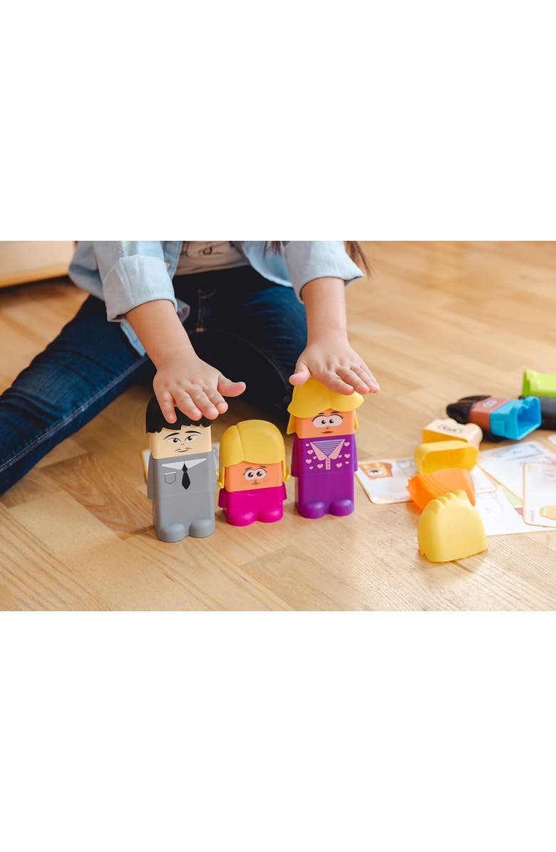 Miniland Family Diversity Blocks, Alternate, color, Multi