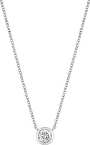 Bony Levy Diamond Bezel Pendant Necklace - 0.25 ctw.