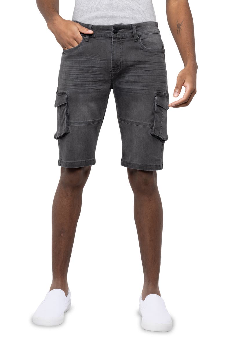 XRAY Denim Cargo Shorts, Alternate, color,
