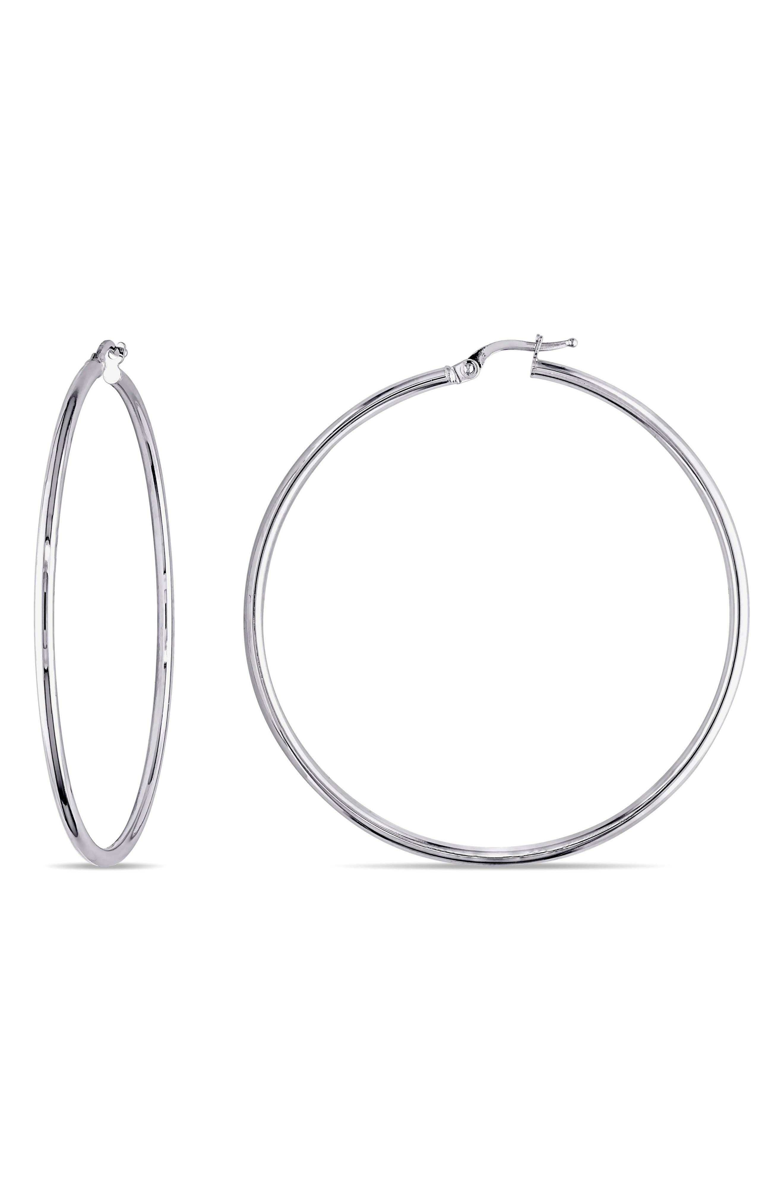 Polished Hoop Earrings