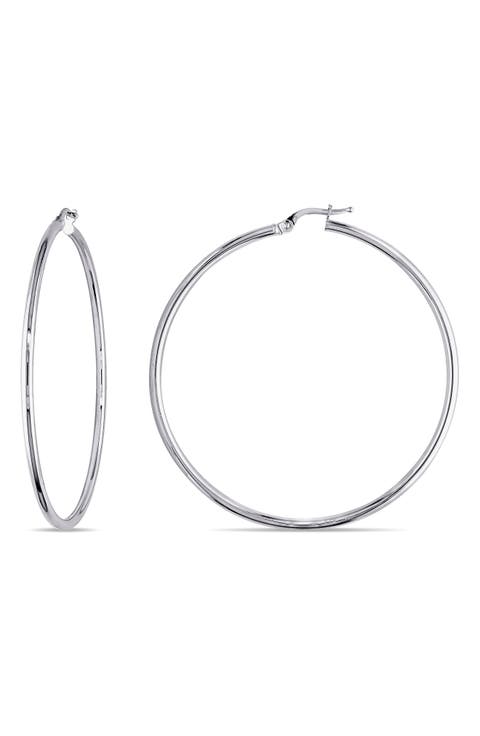 Polished Hoop Earrings