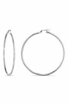 Polished Hoop Earrings