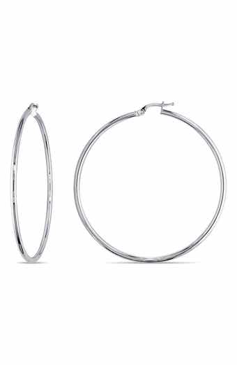 Polished Hoop Earrings