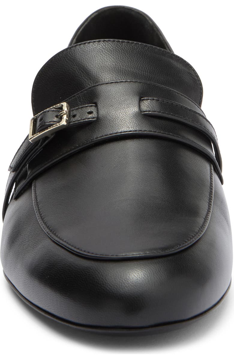 Longchamp Buckle Strap Loafer, Alternate, color,