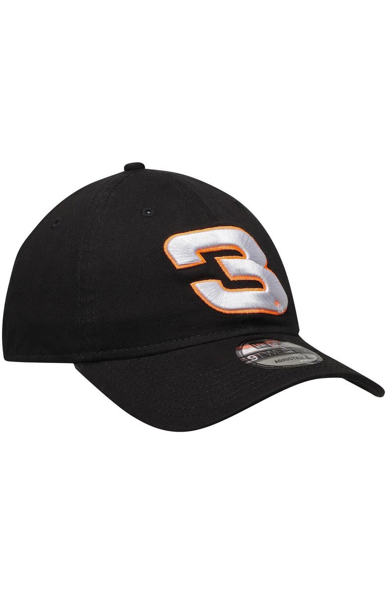 New Era Men's New Era Black Austin Dillon 9TWENTY Enzyme Washed Adjustable Hat, Alternate, color, 