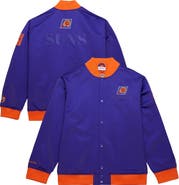 Mitchell & Ness Men's Mitchell & Ness Purple Phoenix Suns Hardwood Classics Team OG 3.0 Lightweight Satin Full-Snap Jacket