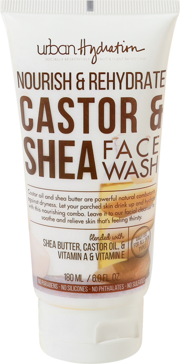 Castor and Shea Face Wash