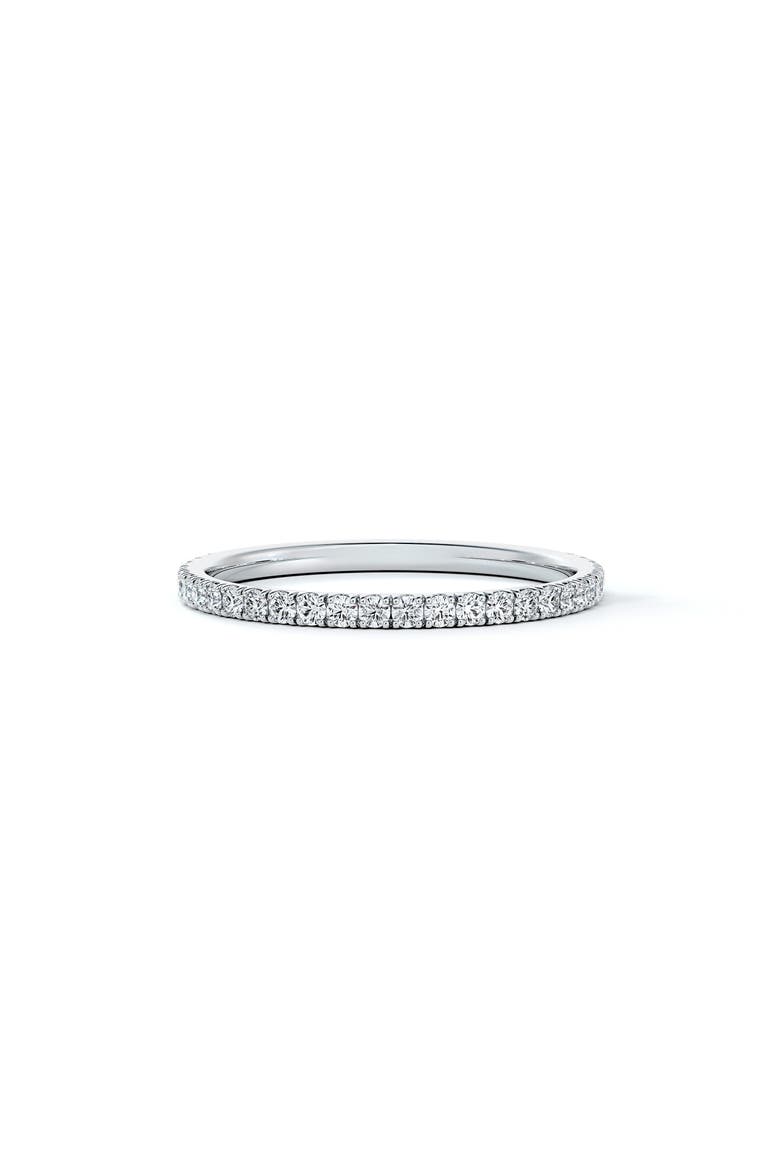 Engagement & Commitment Pavé Diamond Band, Alternate, color, PLATINUM