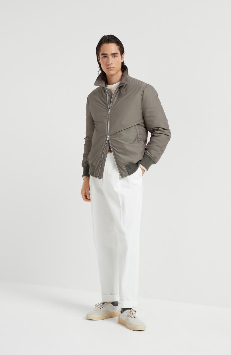 Brunello Cucinelli Malfilé cotton sweater, Alternate, color, 