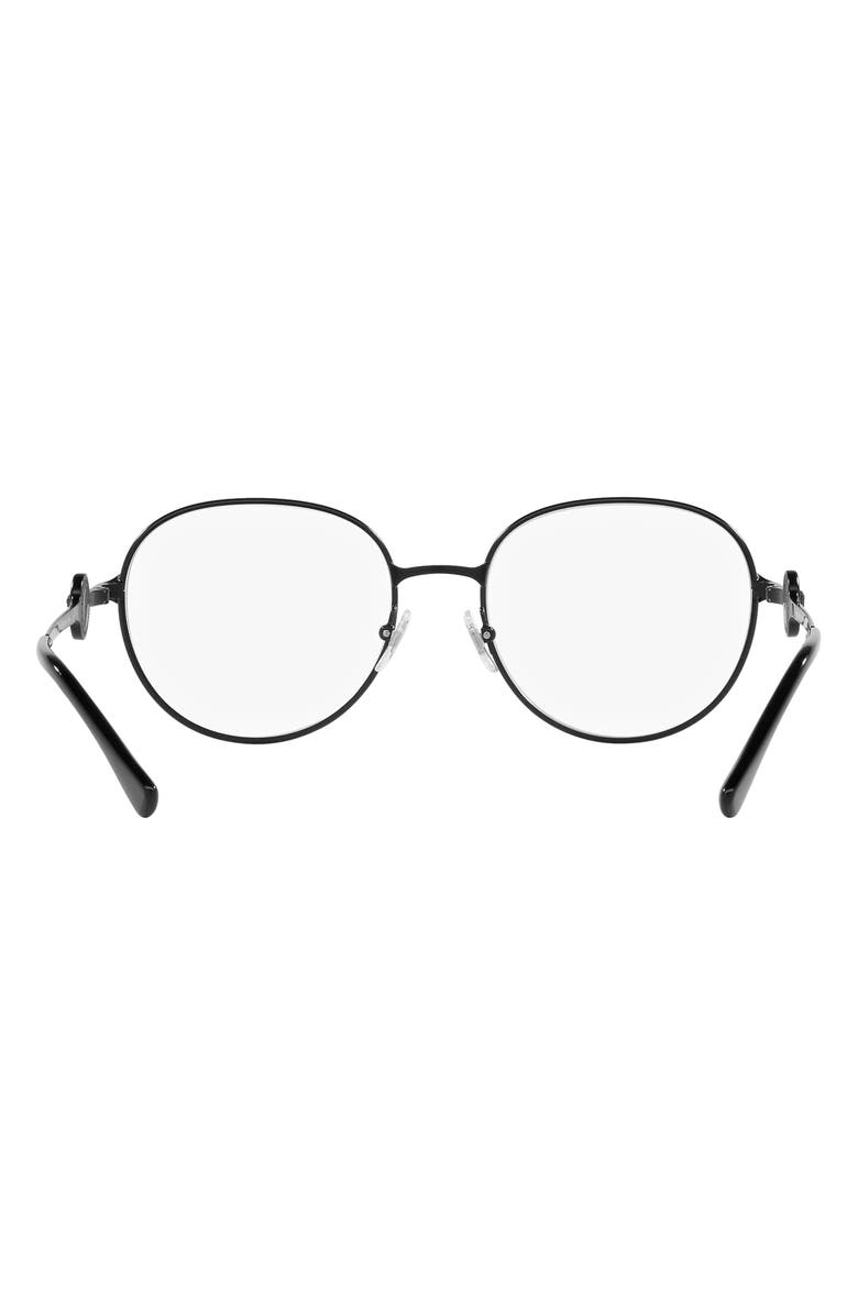 Versace 54mm Round Optical Glasses, Alternate, color, 