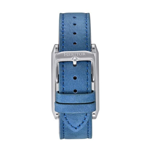 Heritor Automatic Esteban Mens Automatic Watch In Blue