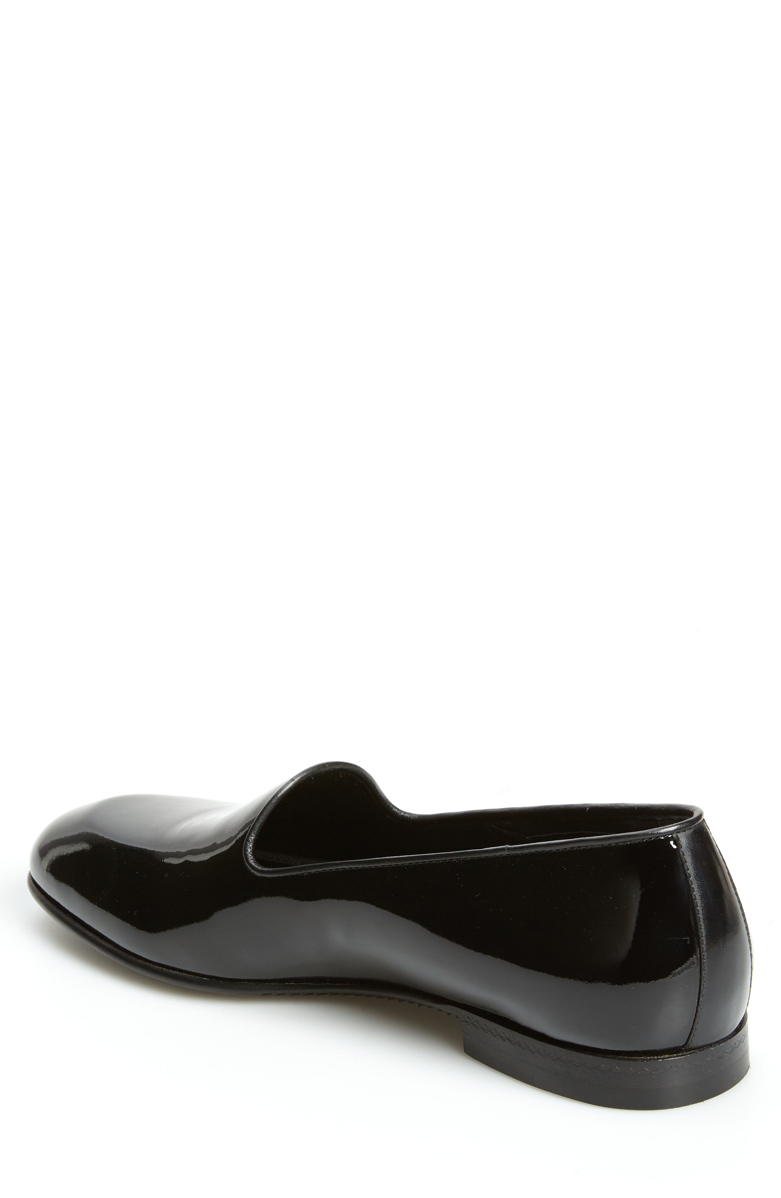 ZEGNA Gala Patent Leather Loafer, Alternate, color, Black