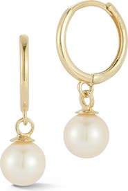 Ember Fine Jewelry Cultured Pearl Charm Earrings