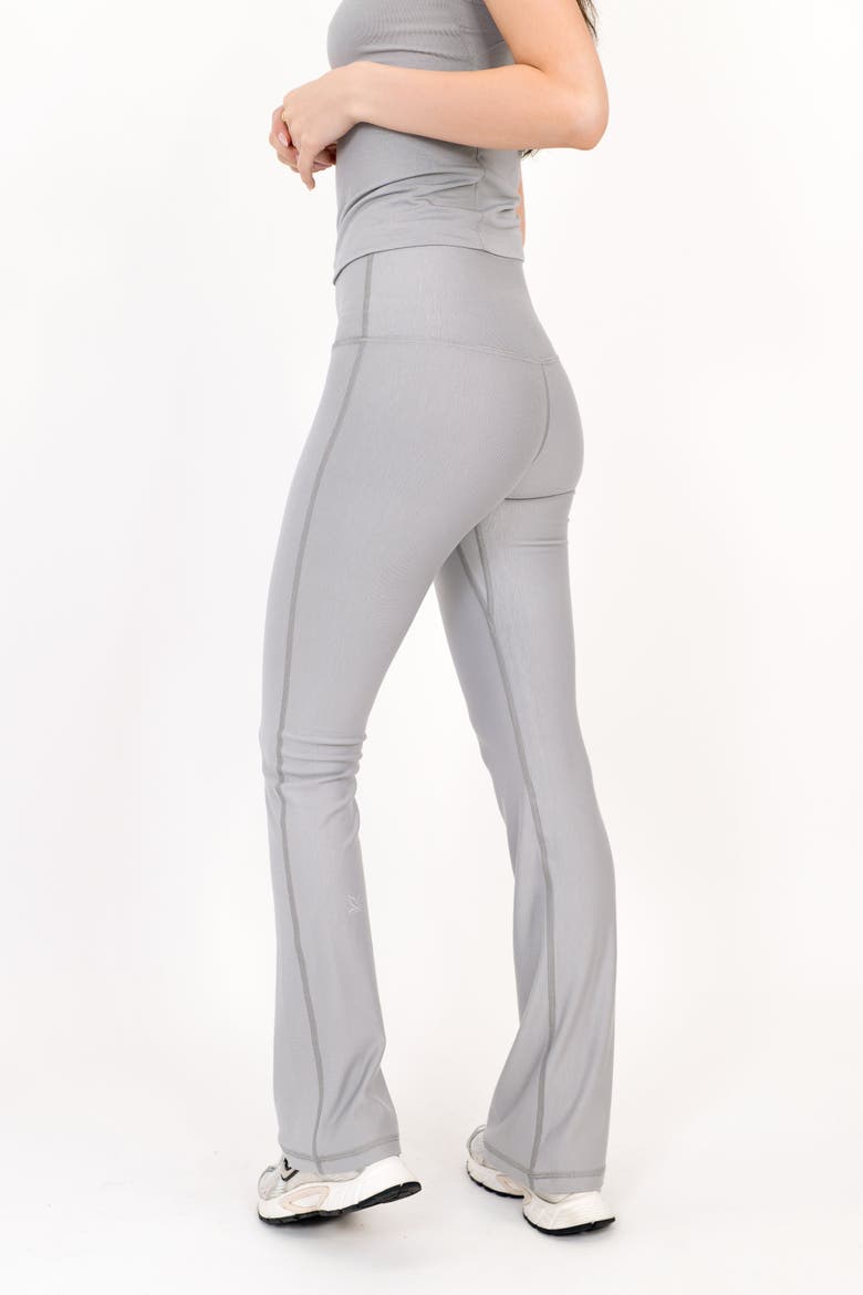 The Core Flare Legging, Alternate, color, gray