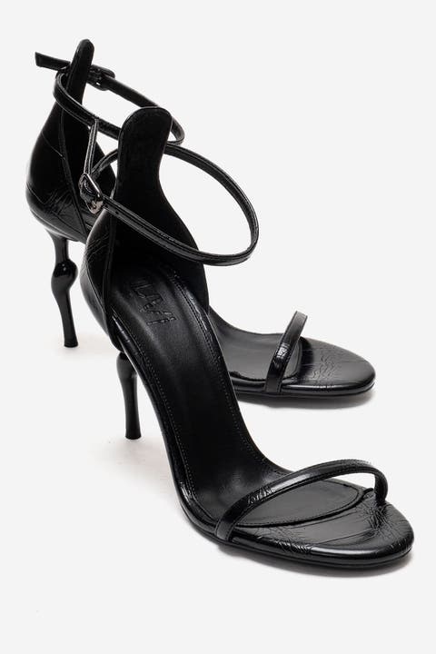 Yelena Ankle Strap Stiletto Pump