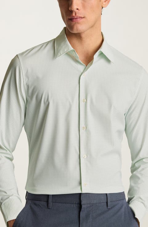 Check Button Down Shirt