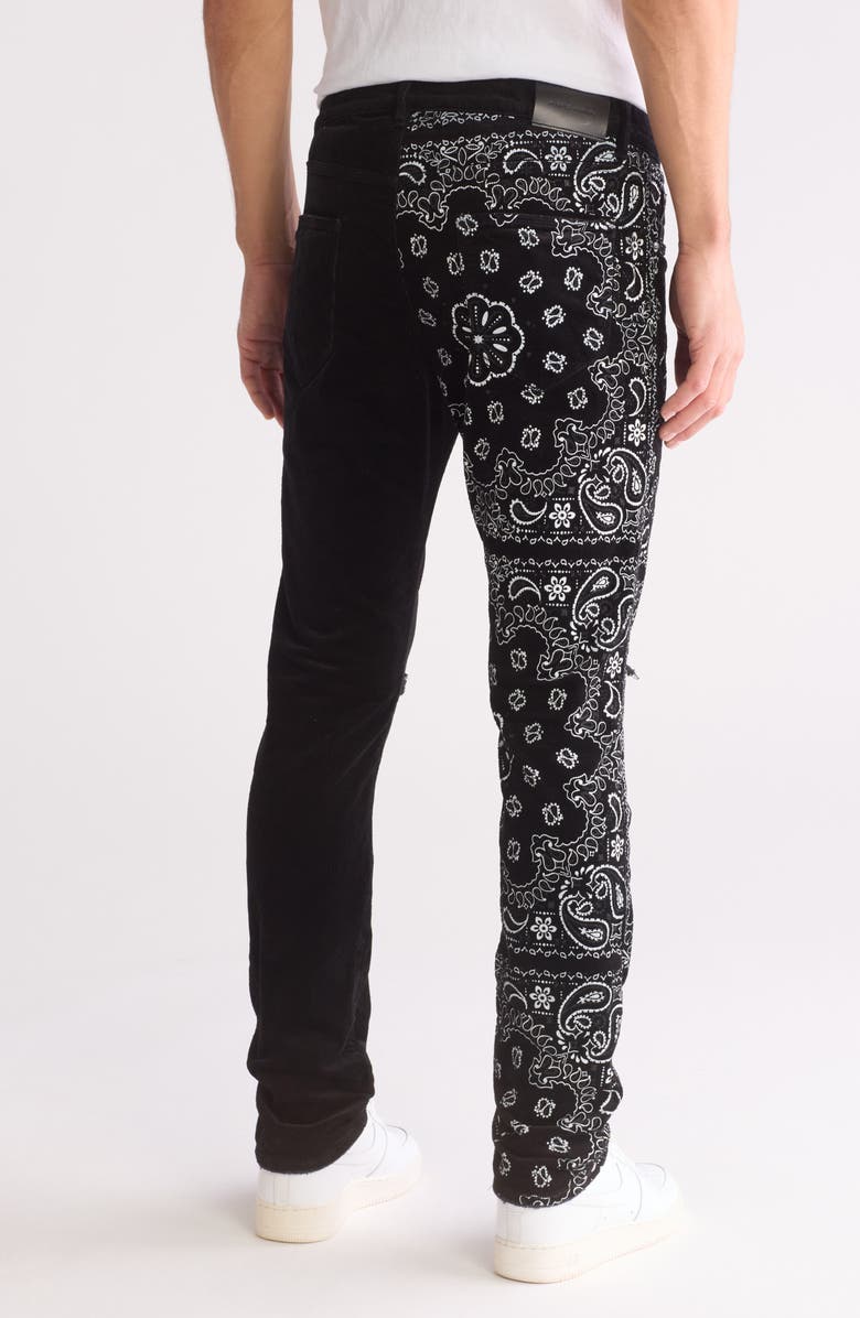 PURPLE BRAND Paisley Mandala Corduroy Pants, Alternate, color, 