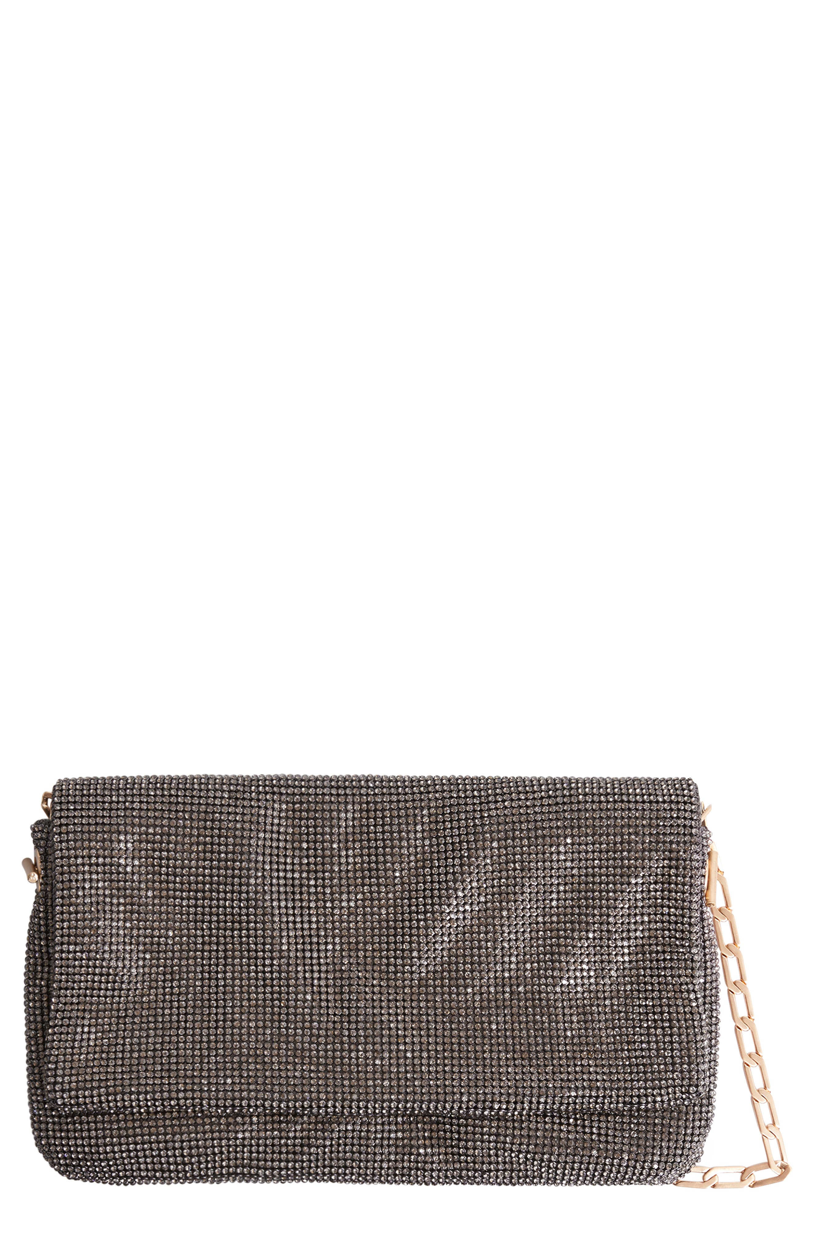 Reiss Soho Embellished Shoulder Bag, Main, color, 