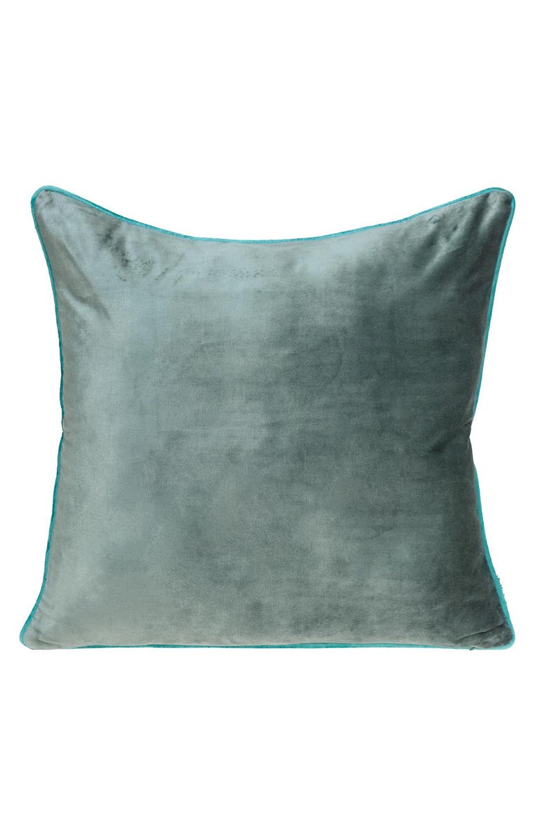 PARKLAND COLLECTION Khole Transitional Blue Throw Pillow, Alternate, color, Blue
