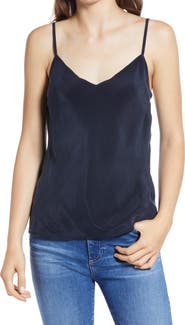 AG Scarlet Matte Satin Camisole