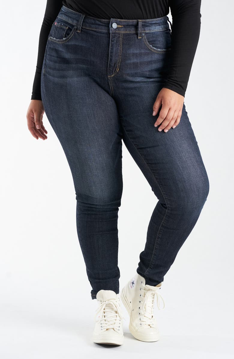 SLINK Jeans Denim Leggings, Main, color, Sabella