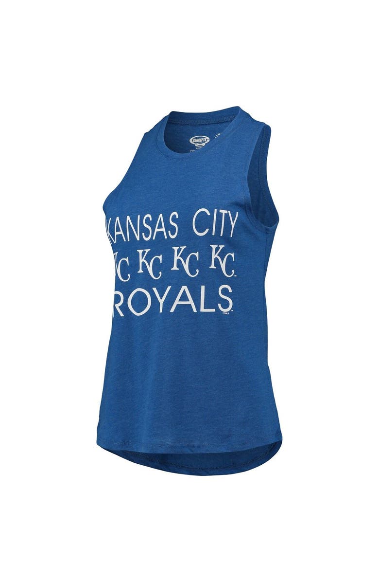CONCEPTS SPORT Women's Concepts Sport Light Blue/Royal Kansas City Royals Meter Muscle Tank Top & Pants Sleep Set, Alternate, color, Light Blue