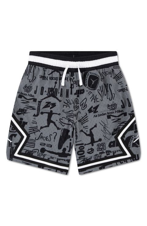Kids' Print Dri-FIT Mesh Basketball Shorts (Big Kid)