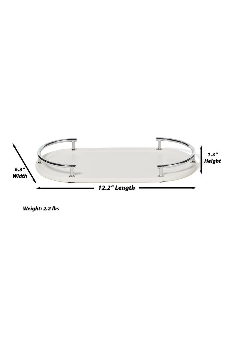 Dubai Ceramic Amenity Tray, Alternate, color, WHITE