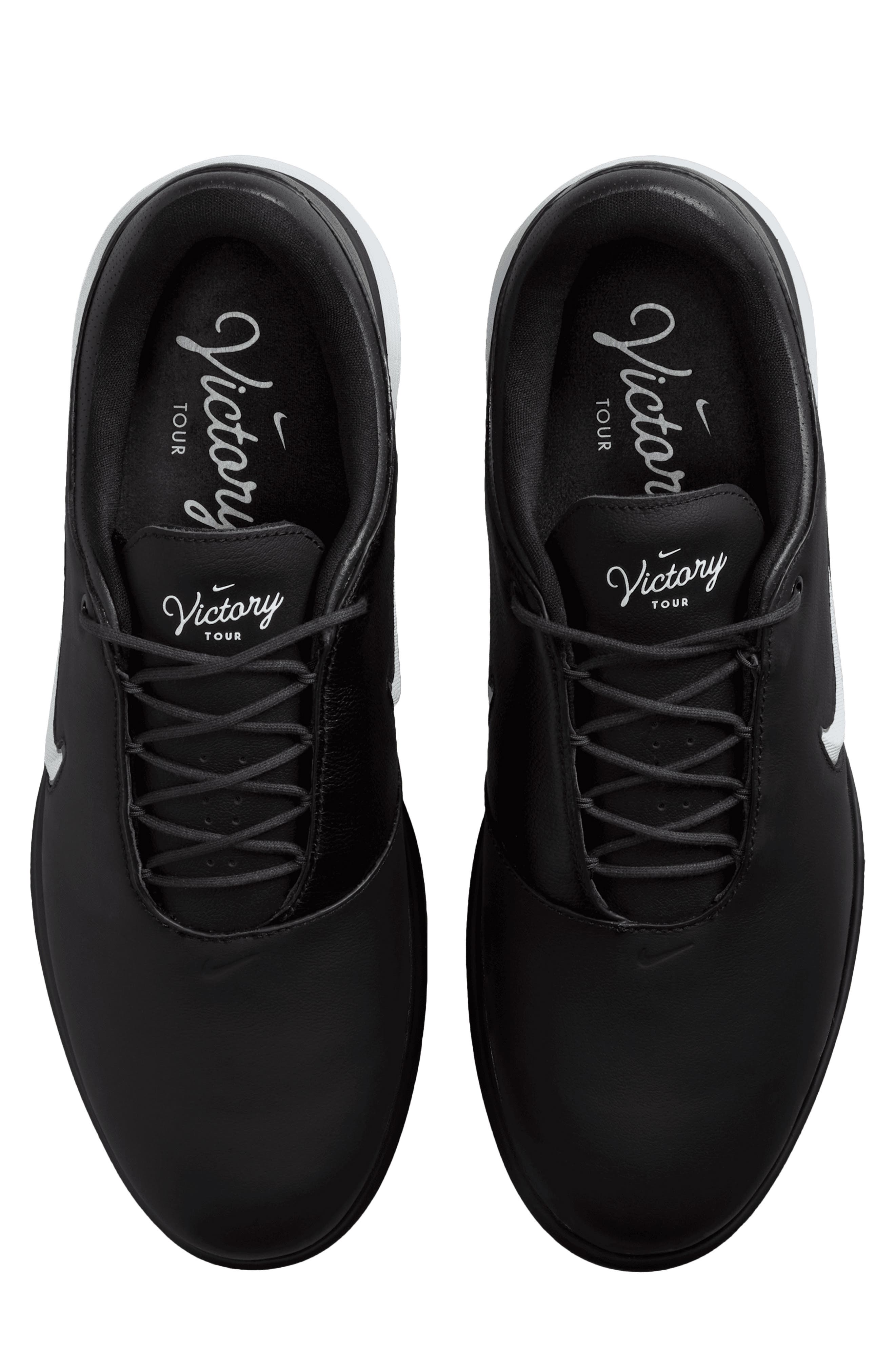 Victory Tour 4 Golf Shoe, Alternate, color, BLACK/ DARK SMOKE GREY/ WHITE