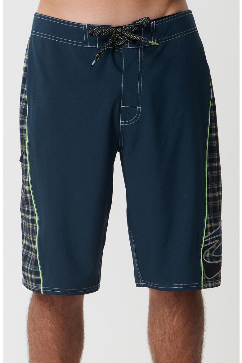Mirage Archive Goth Board Shorts, Main, color, NAVY