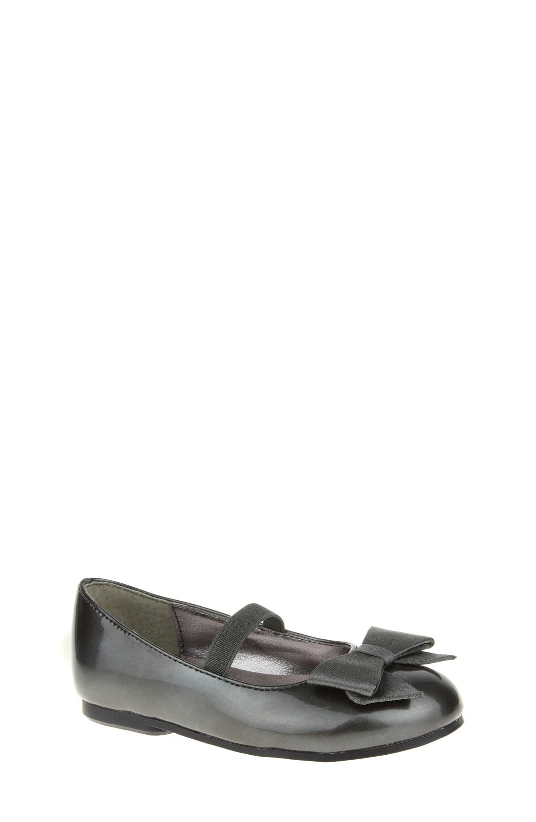 'Pegasus' Flat, Main, color, PEWTER PATENT