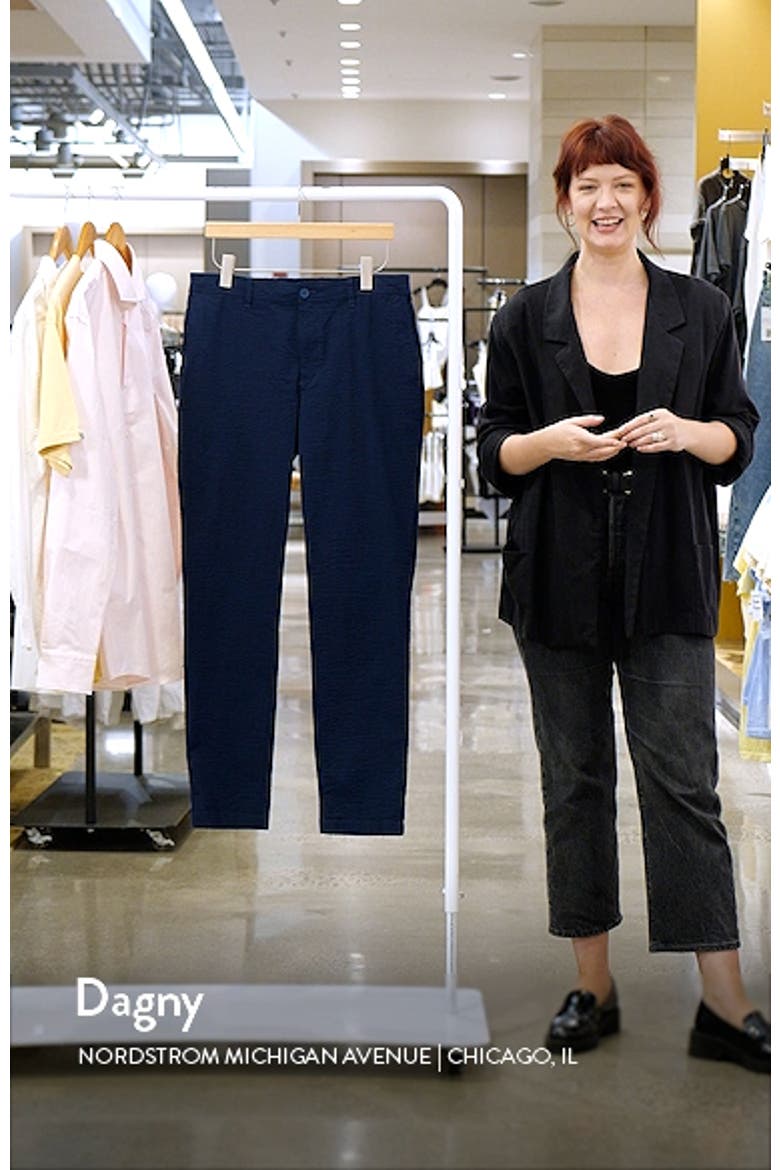 Nova Weave Flat Front Performance Seersucker Pants video