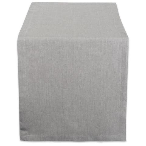 Solid Chambray Table Runner