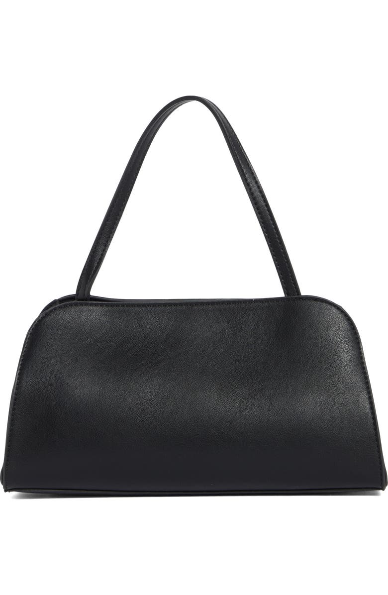 BCBG Minimalist Shoulder Bag, Alternate, color, Black